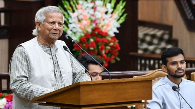 ভারত সাথে বাংলাদেশের সম্পর্ক হবে ন্যায্যতা এবং সমতার ভিত্তিতে: প্রধান উপদেষ্টা