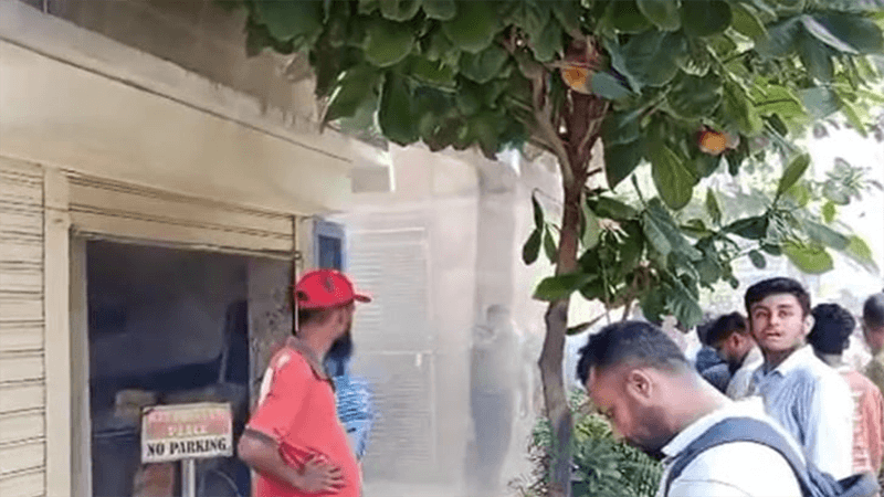 Fire at Cosmo School in Mirpur brought under control