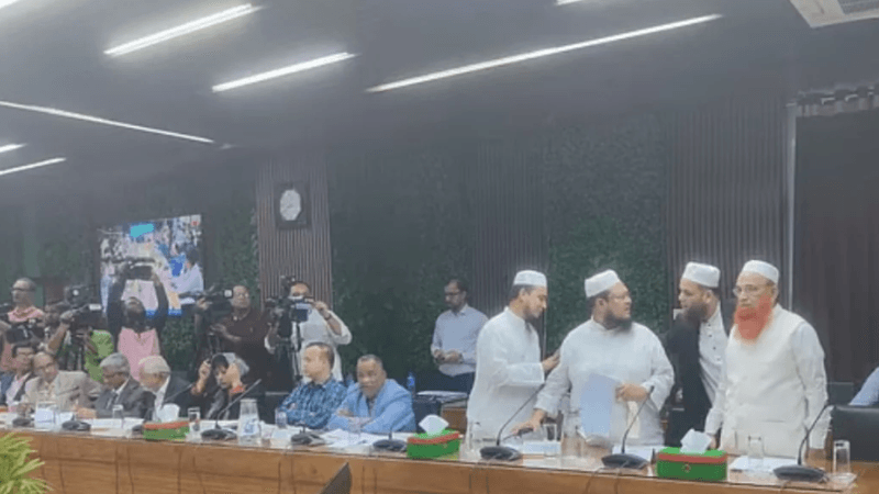 Islami Oikya Jote faction ask to leave from EC dialogue