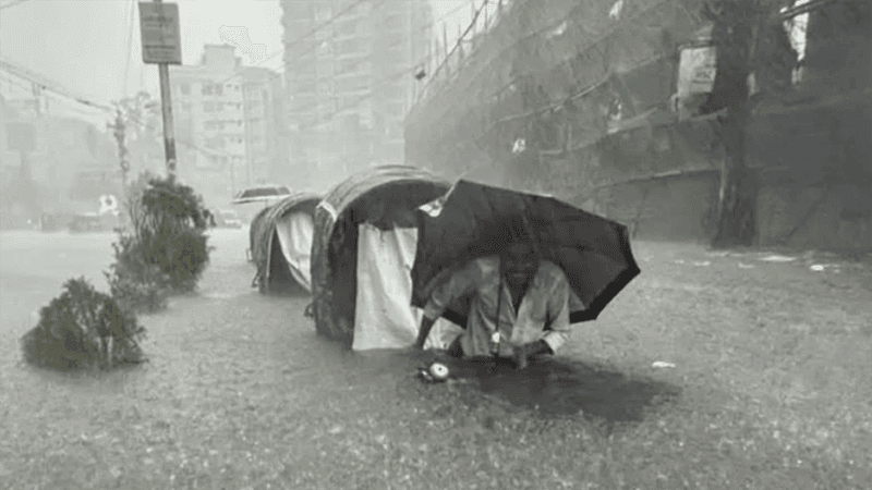 Two-hour rain inundates low-lying areas of Chattogram city