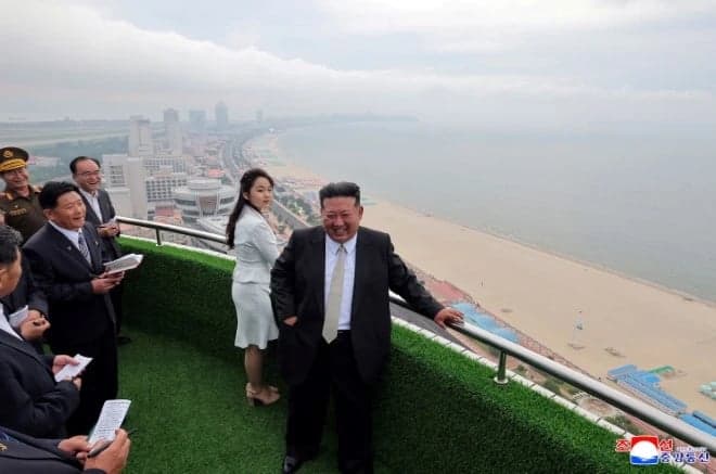 Kim Jong Un opens landmark coastal Wonsan tourist zone