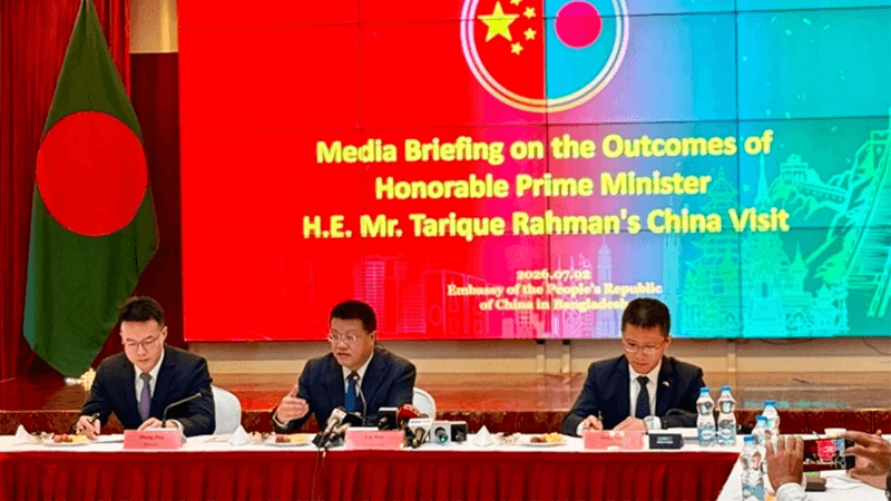 China reiterates commitment to help Bangladesh on Teesta project