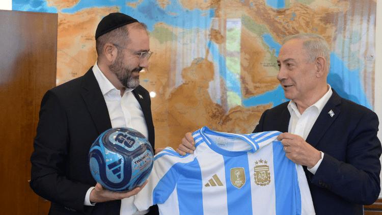 Israel's PM Netanyahu pledges support Argentina in World Cup final