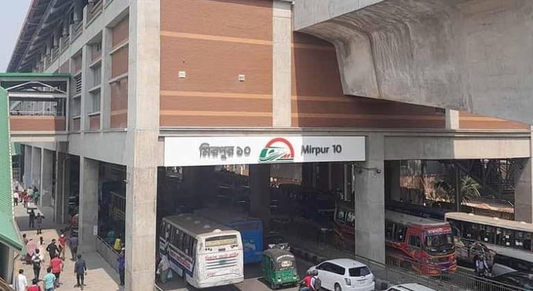 Mirpur-10 Metro station resume services after 52-minute bomb scare