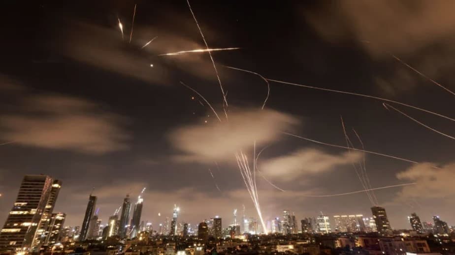 Iranian missile strike causes widespread power outage in Israel