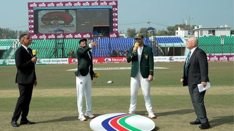 Bangladesh loses toss, asked to field first in Chattogram