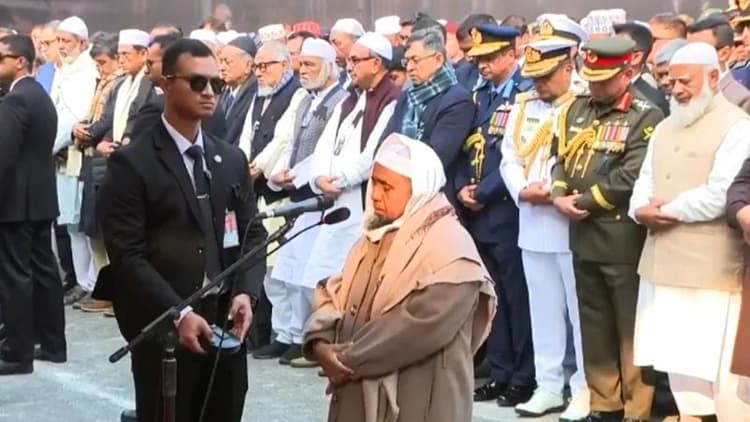 Khaleda Zia's funeral held at Jatiya Sangsad Bhaban