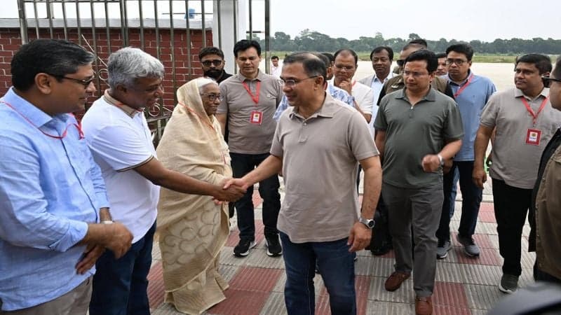 Prime Minister arrived in Jashore