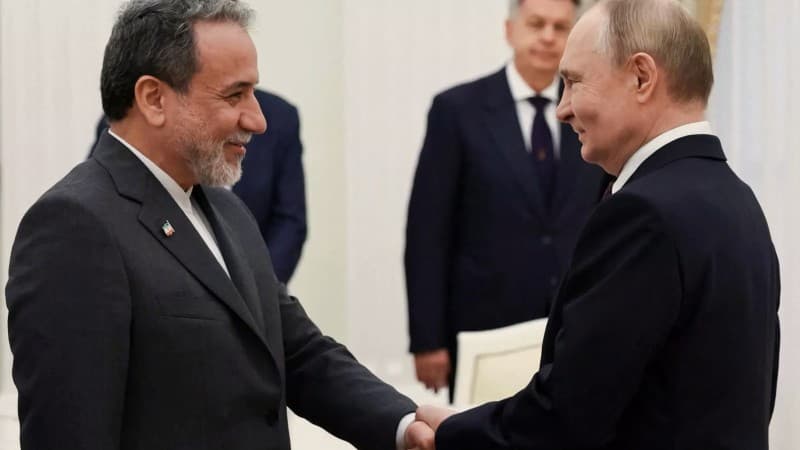 Putin pledges support for Iran as Araghchi visits Russia