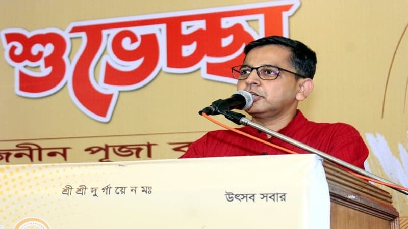Indian envoy highlights shared heritage at Dhakeshwari Temple Durga Puja