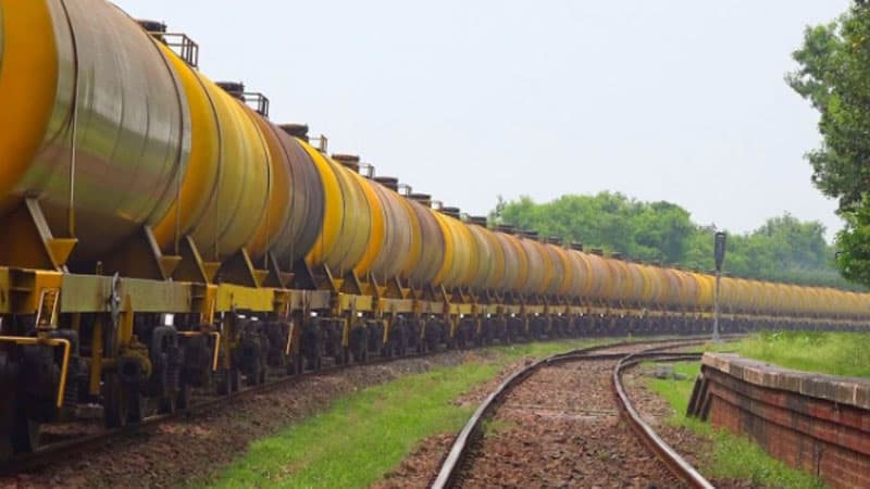 Oil-laden train movements from Chattogram resume