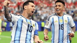   Messi’s record goal seals 1-0 half-time lead for Argentina against Austria