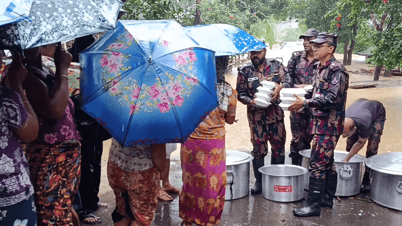 BGB deployed in 11 districts to tackle flood situation