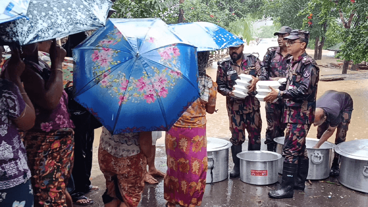 BGB deployed in 11 districts to tackle flood situation
