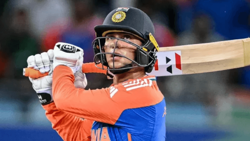 Abhishek sets new six-hitting record with 32-ball century