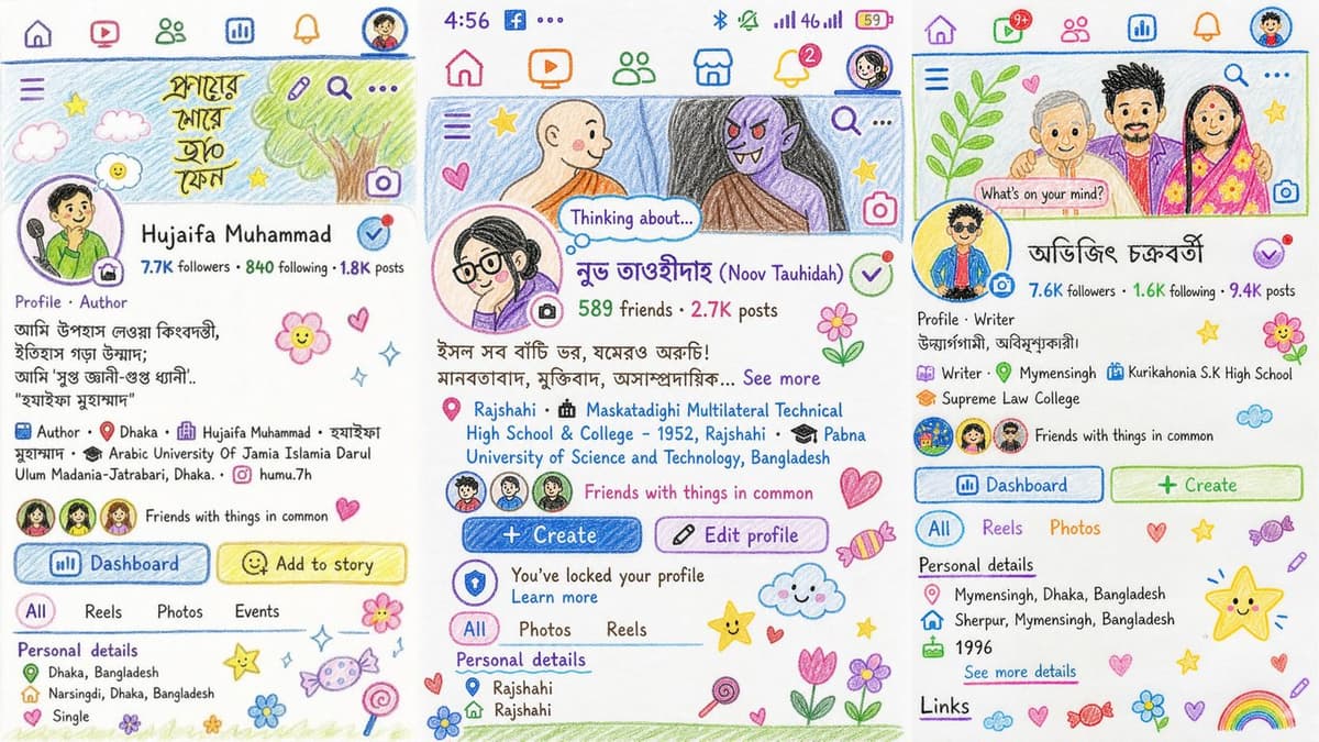 Facebook’s viral sketch profile trend: here’s how to join