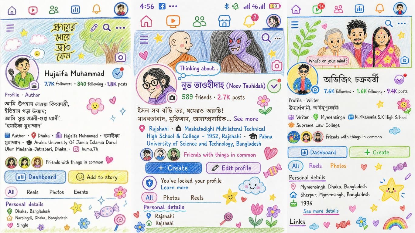 Facebook’s viral sketch profile trend: here’s how to join