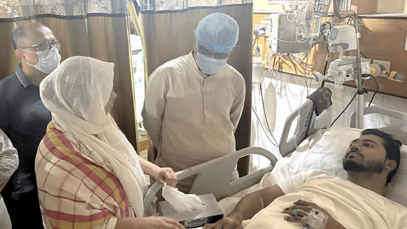 Khaleda Zia sends envoy to DMCH to check on injured Nur