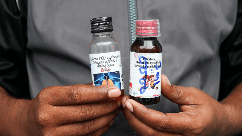 WHO issues warning over 3 Indian cough syrups