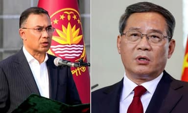 Chinese premier congratulates PM Tarique Rahman