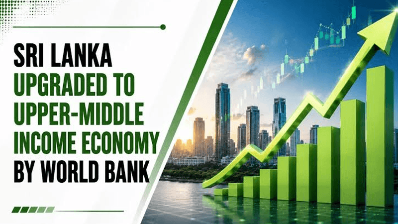 Sri Lanka regains upper-middle-income status after three-year crisis