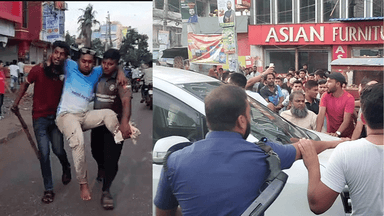 20 injured in Gono Odhikar-Jamaat clash in Kushtia, MP Amir Hamza’s car vandalized