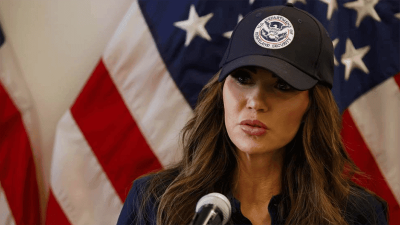 Trump dismisses Homeland Security Secretary Kristi Noem