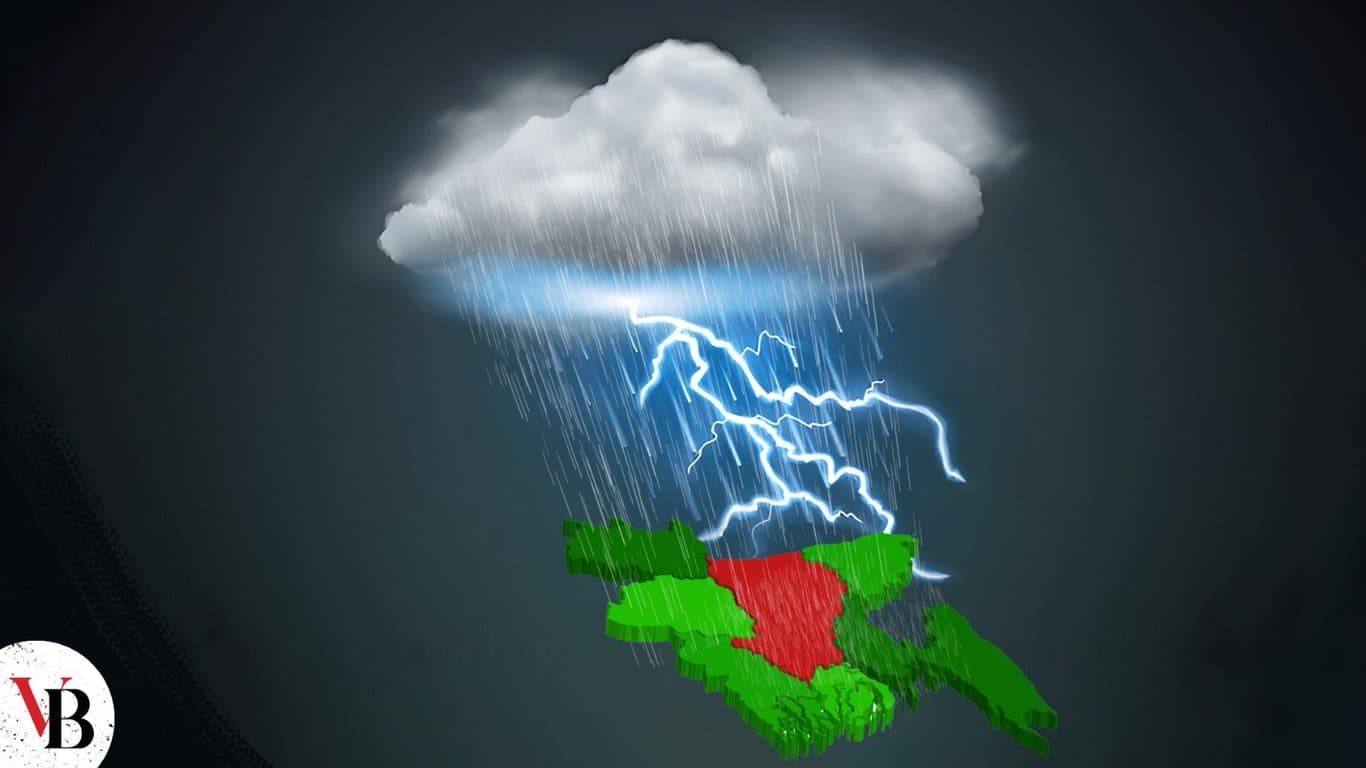 Thunderstorms likely in all divisions