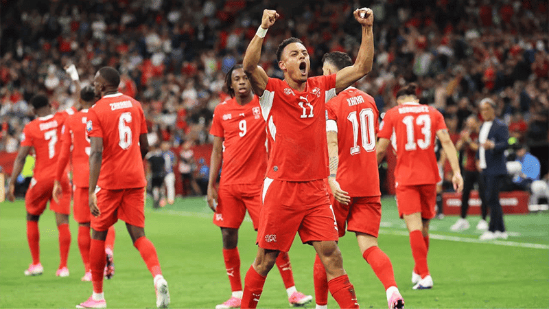 Switzerland cruise past Algeria to book Round of 16 spot