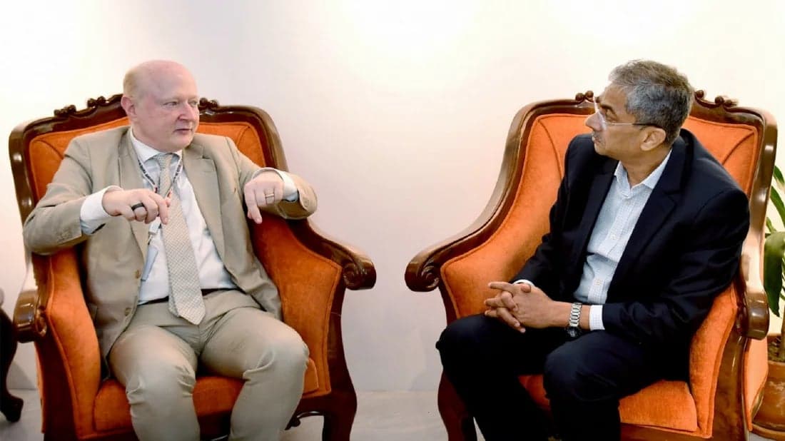 German ambassador meets water resources minister