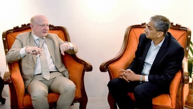 German ambassador meets water resources minister