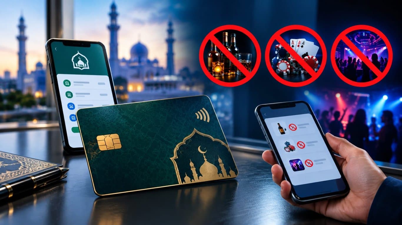 No paying for alcohol, gambling, nightclub bills with Islamic credit cards