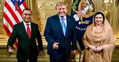PM Tarique shares photo with Trump from New York dinner