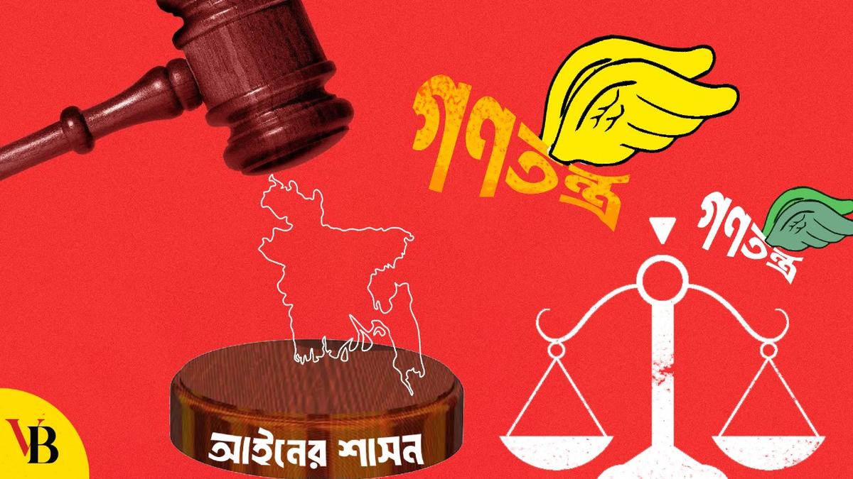 আইনের শাসন প্রতিষ্ঠিত না হলে গণতন্ত্র আসবে না