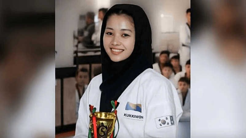 Afghan taekwondo coach freed after 13 days in custody over ‘improper hijab’