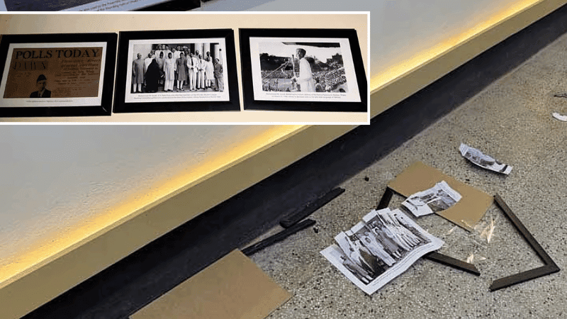 Former student tears up Jinnah's photo kept at DUCSU