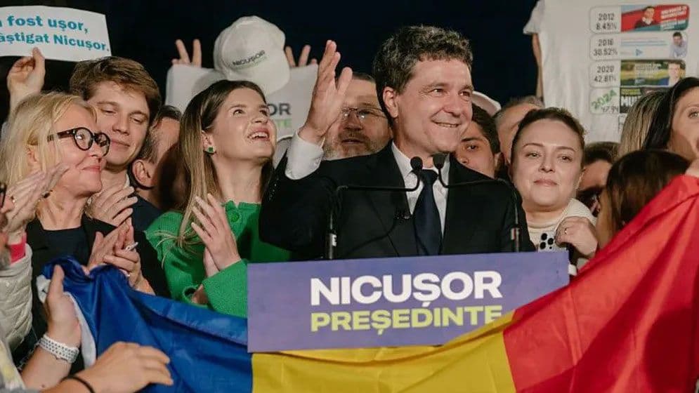 Pro-EU centrist Nicusor Dan wins Romania’s presidential runoff