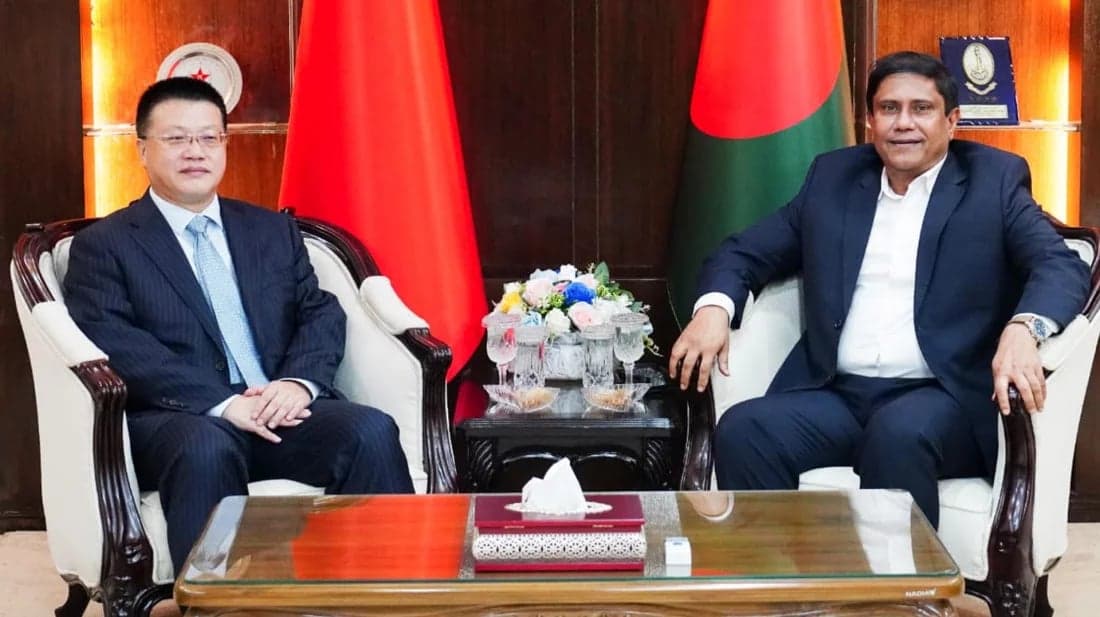 China reaffirms support for Bangladesh's defence modernisation