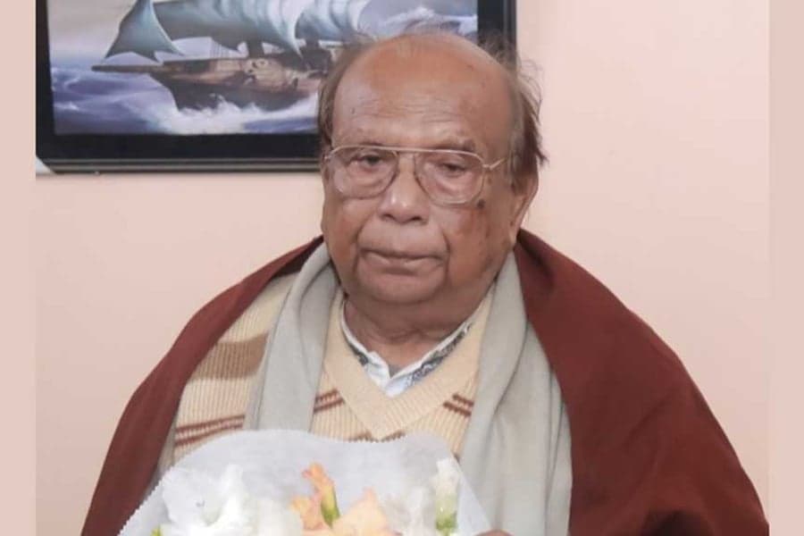 Former water resources minister Ramesh Chandra Sen held