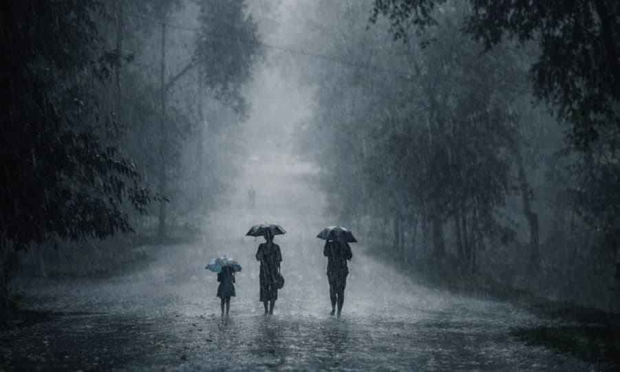 Deep depression to intensify rainfall, heavier showers likely along coast