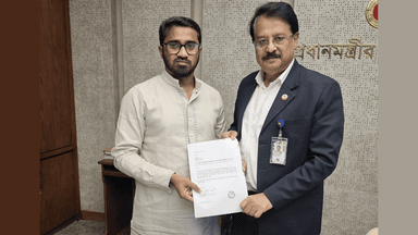Rashed Khan takes charge as PM's political assistant