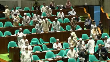 Opposition walks out of parliament session