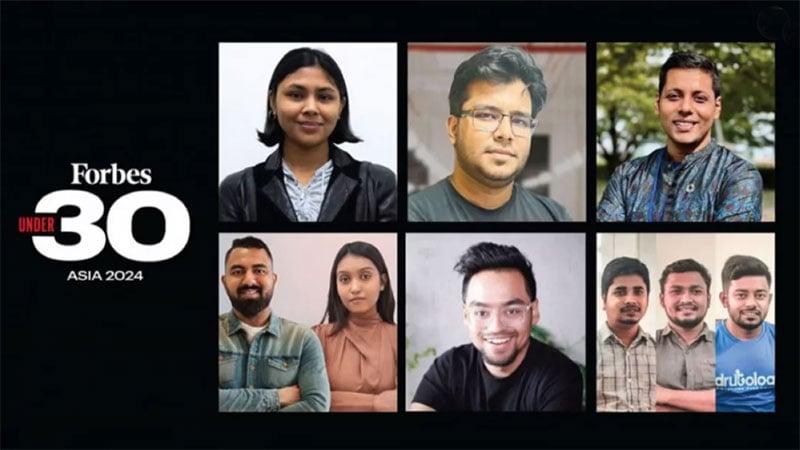 9 Bangladeshis featured in Forbes' 30 under 30 Asia list