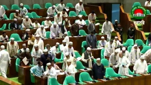 Opposition stages walkout over passage of several bills