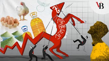 Inflation eases slightly in June but stays above 9pc for third month