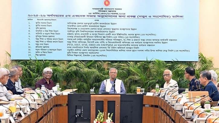 ECNEC approves 18 projects, including 1,560 flats for July Martyrs' families