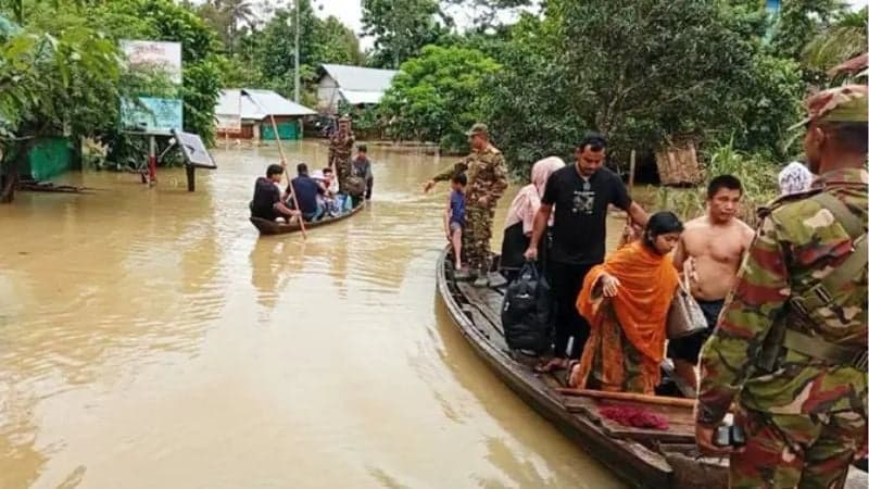 Army intensifies rescue operations as floods batter Chattogram Hill Tracts