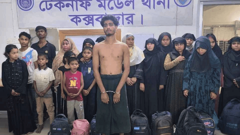 18 Rohingyas rescued while being trafficked to Malaysia, 1 held