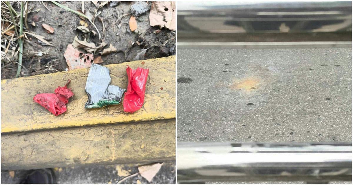 Cocktail explosion in front of HC, no casualties reported