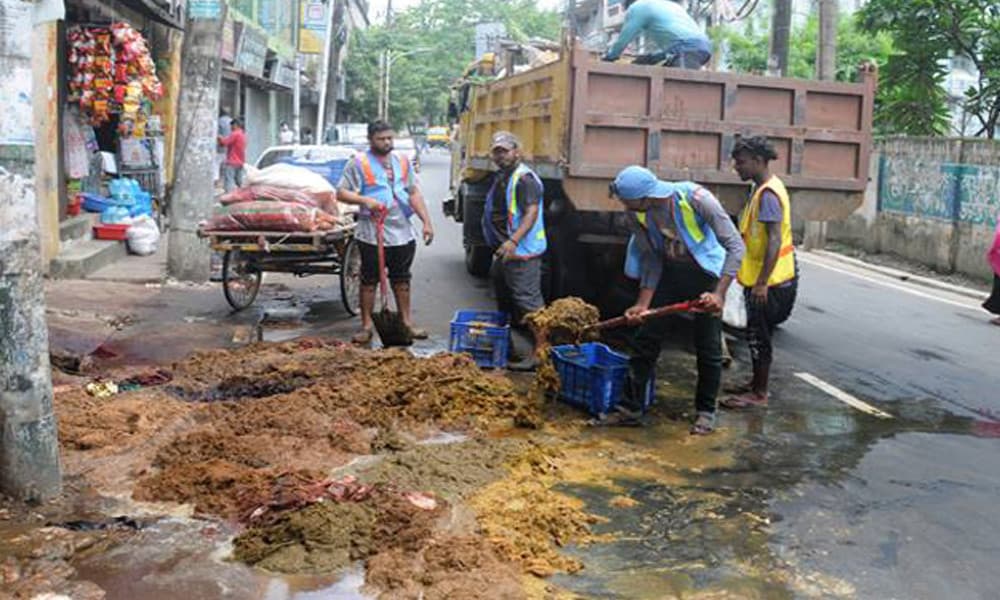 City Corporations launch massive cleanup drive to remove sacrificial waste across capital